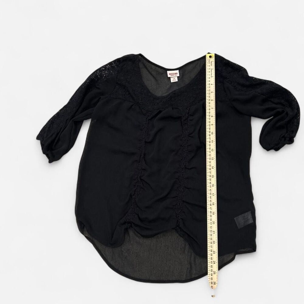 Mossimo Women's Black Blouse - Picture 4 of 5